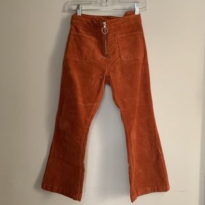 70’s FLARE CROPPED CORDUROYS